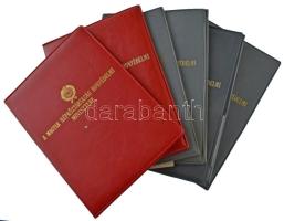 1966. "A Haza Szolgálatáért Érdemérem arany fokozat" zománcozott, aranyozott bronz kitünte...