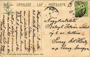 1909 Lőcse, Levoca;Körtér a katolikus templommal és városházával, piac. Feitzinger Ede No. 947. 1905...