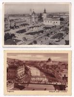 Nagyvárad, Oradea; 4 db régi képeslap / 4 pre-1945 postcards