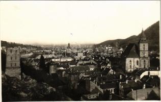1927 Brassó, Kronstadt, Brasov; látkép / general view. Atelier Gust photo