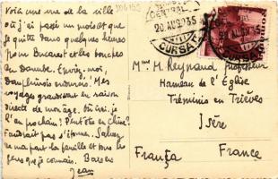 1935 Brassó, Kronstadt, Brasov; látkép / general view. photo