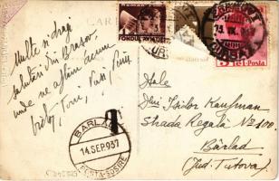 1937 Brassó, Kronstadt, Brasov; Graft részlet / Graftpartie / Dupa zidurile de jos. Foto Adler Oscar...