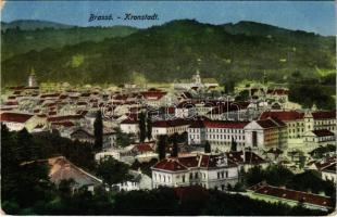 Brassó, Kronstadt, Brasov; látkép. Grünfeld Vilmos kiadása / general view (EK)
