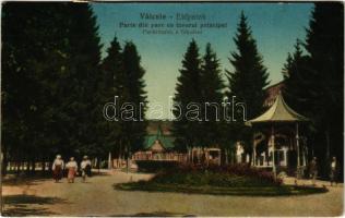 1928 Előpatak, Valcele; Parte din parc cu izvorul principal / Park részlet a főkúttal. E. Téglás kiadása / spa, park, spring source, well (EK)