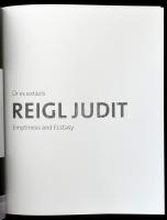 Köpeczky Róna, Kürti Emese, Makláry Kálmán (szerk.): Reigl Judit. Űr és extázis. Emptiness and Ecsta...