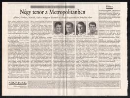 1968 Albert Flórián, Farkas János, Szűcs Lajos, Novák Dezső, Franz Beckenbauer, Lev Jasin, Dragan Dz...