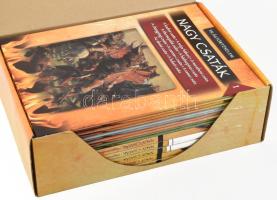 Nagy Csaták 1-10. Világtörténelem I. Kr. e. 1274-2001. Bp., én., Duna International. Gazdag képanyag...