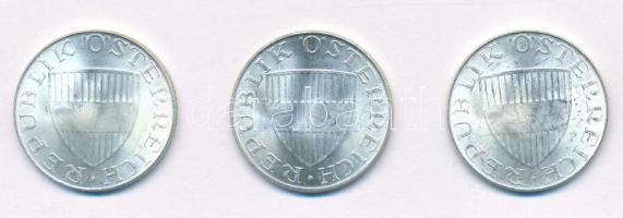 Ausztria 1973. 10Sch Ag (3x) T:AU,XF patina
Austria 1973. 10 Schilling Ag (3x) C:AU,XF patina
Krau...