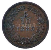 Ausztria 1885. 5/10kr Cu T:XF,VF patina, ph
Austria 1885. 5/10 Kreuzer Cu C:XF,VF patina, edge erro...