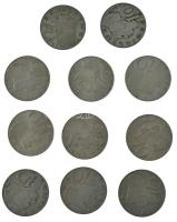 Ausztria 1957-1973. 10Sch Ag (3x) T:XF,VF patina
Austria 1957-1973. 10 Schilling Ag (3x) C:XF,VF pa...