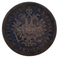 1858B 5/10kr Cu Körmöcbánya T:F patina