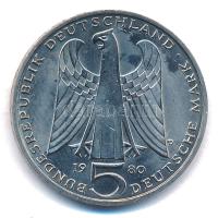 NSZK 1980D 5M Cu-Ni "von der Vogelweide halálának 750. évfordulója T:XF ü.
FRG 1980D 5 Mark Cu...