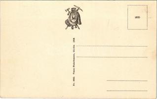 Tátra, Vysoké Tatry; Kilátás a Wagner csúcsról. Franz Pietschmann No. 2635. 1912. / Wydok z Litworow...