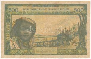 Nyugat Afrikai Államok / Benin DN (1961-1964.) 500Fr T:F fo.
Western African States / Benin ND (196...