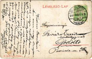 1911 Nagykőrös, Fő utca, Gál Sándor, Weisz Mihály üzlete, temetkezési vállalat. Bazsó Lajos kiadása ...