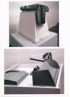 30 db modern művészeti képeslap felvágatlan párokban a Mozgó Világ kiadásában