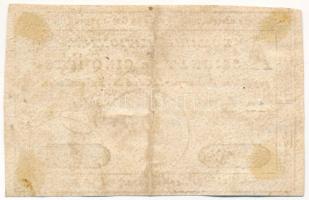 Franciaország 1791. 5L "Assignata" T:F tűlyukak
France 1791. 5 Livres "Assignata&quo...