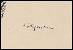 Hermann Lipót (1884-1972): Akt, papír, ofszet, jelzett a nyomaton, 15×12 cm