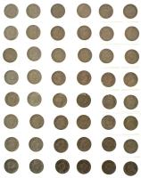 1948-1970. 5f Al (48x) T:AU-VF patina