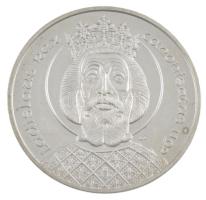 1992. 500Ft Ag "Szent László" tokban T:1- (PP) ujjlenyomat, patina Adamo EM125