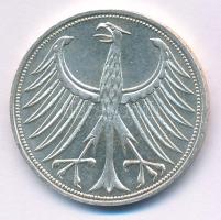 NSZK 1972J 5M Ag T:XF
FRG 1972J 5 Mark Ag C:XF
Krause KM# 112.1