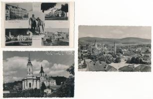 Zilah, Zalau; Foto Elite "Péter" - 6 db régi fotó képeslap / 6 pre-1945 photo postcards