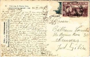 Nagyszeben, Hermannstadt, Sibiu; Targ la Piata Regele Ferdinand / Markttag auf dem König Ferdinand R...