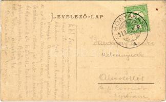 1910 Felsőnyárasd, Horné Topolníky (Nyárasd, Nárazd); Szövetkezeti fiókbolt, Hangya szövetkezet üzle...