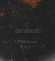 Katonai mechanikus zsebóra, működik, rozsdás, d: 49 mm