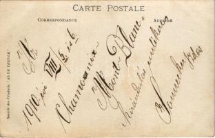 1910 Chamonix, Mont-Blanc, hiking. photo