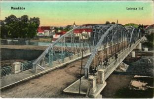 Munkács, Mukacheve, Mukacevo; Latorca híd / Latorica river bridge
