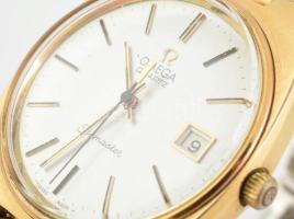 Omega Seamaster férfi karóra, quartz, működik, de nem pontos, CAL1342, d: 34mm