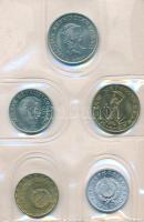 1984. 2f-20Ft (10xklf) forgalmi sor karamel műbőrtokban T:UNC
Adamo FO17.1