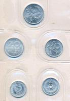 1984. 2f-20Ft (10xklf) forgalmi sor karamel műbőrtokban T:UNC
Adamo FO17.1