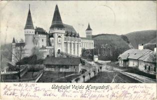 1905 Vajdahunyad, Hunedoara; Vajda-Hunyad vára / castle (EB)