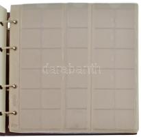 "Numis" barna műbőr gyűrűs érmetartó album 11db berakólappal, klf méretű érmék számára, ha...