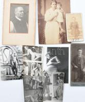 Kb. 60 db vegyes fotó, 7,5×4,5 és 13×9 cm közötti méretekben