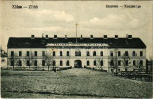 1939 Zilah, Zalau; Cazarma / kaszárnya, laktanya / military barracks (fl)