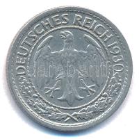 Németország / Weimari Köztársaság 1930G 50pf Ni T:XF patina
Germany / Weimar Republic 1930G 50 Pfen...