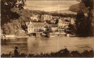 Szováta, Sovata; Lacul Ursu / Medve-tó. Borbély Gyula kiadása / Bärenteich / lake, spa