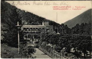 1914 Herkulesfürdő, Baile Herculane; Rezső udvar / Rudolfshof / spa, bath (EK)