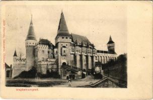 1910 Vajdahunyad, Hunedoara; Vajda-Hunyad vára. Adler fényirda / castle (fa)