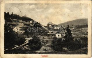 1912 Predeál, nyaralók / villas + PREDEAL-TELEP (EK)