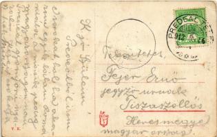 1912 Predeál, nyaralók / villas + "PREDEAL-TELEP" (EK)