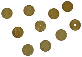 Lengyelország 2000-2010. 2Zl Cu-Zn-Al forgalmi emlékérmék, vegyes témákban (10xklf) T:AU,XF 
Poland...