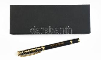 VIP toll. Látványos elegáns aranyszinű áttört fém felső résszel: JUMEIRAH Madinat felirattal,dobozában 13 cm