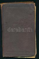 1878 Kézzel írt füzet, megviselt állapotban