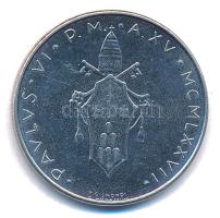 Vatikán 1977. 100L VI. Pál T:UNC,AU Vatican 1977. 100 Lire Paulus VI C:UNC,AU