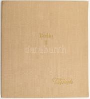 cca 1950 Elly Trepte: Berlin nevezetességei, 9 db fotó, lapokra kasírozva, egészvászon-mappában, hátoldalukon pecséttel jelzettek, 14x9,5 cm méretben