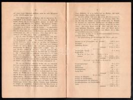 1921 Nagyszeben, német nyelvű füzet